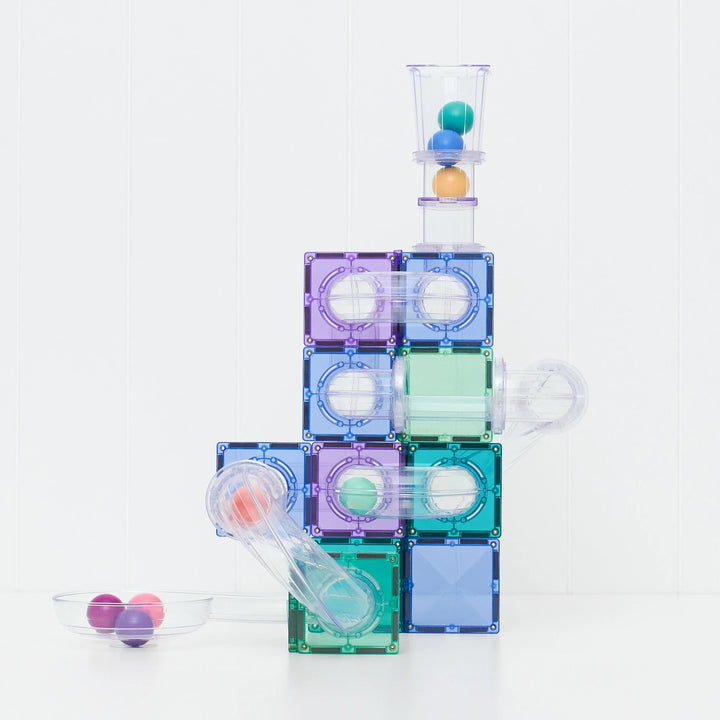 Connetix - Ball Run Pastel Pack 114 pc - Ball run detail