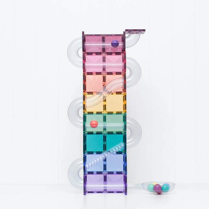 Connetix - Ball Run Pastel Pack 114 pc - Package side