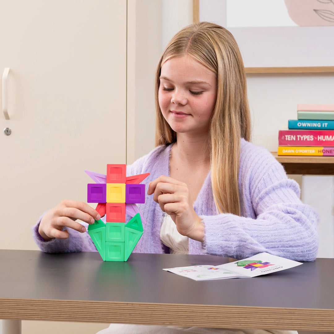 Connetix - PRO Build It 4 Ways Flowers Pack 21 pc