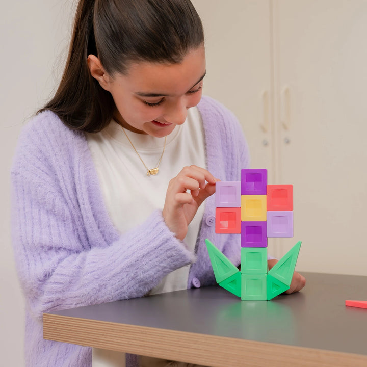 Connetix - PRO Build It 4 Ways Flowers Pack 21 pc