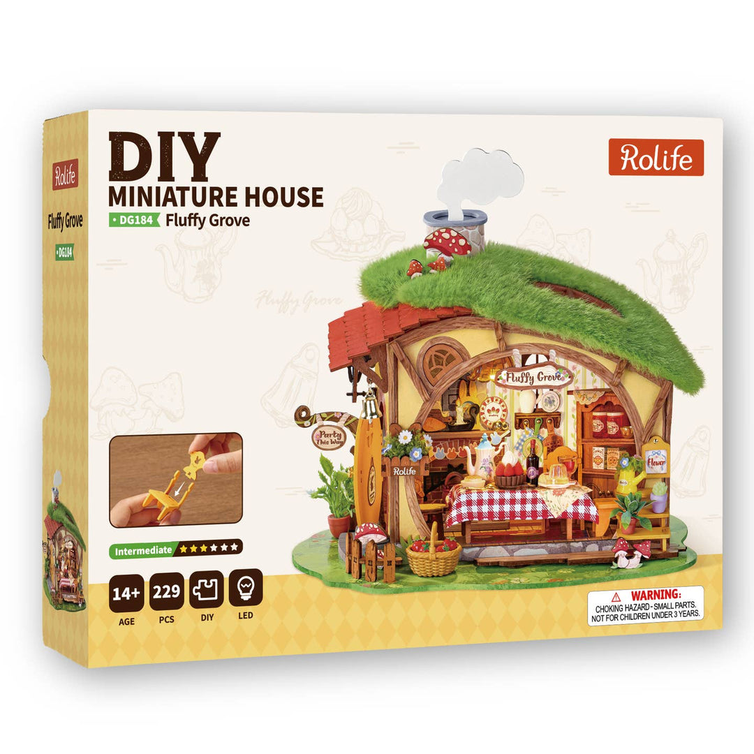 Rolife Fluffy Grove DIY Miniature House DG184