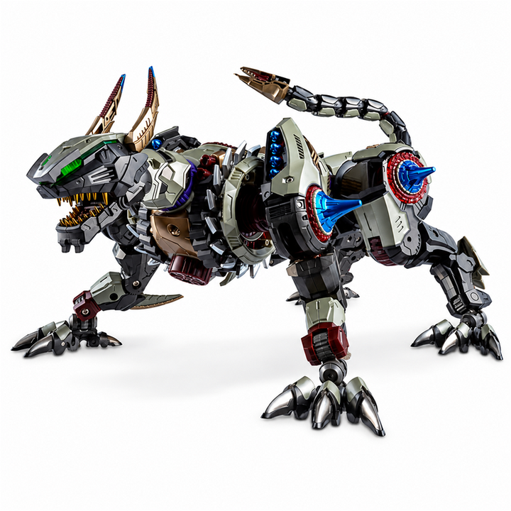 Takara Tomy - Diaclone DA-123 Warudaroars Jaguar Anode Type - Front