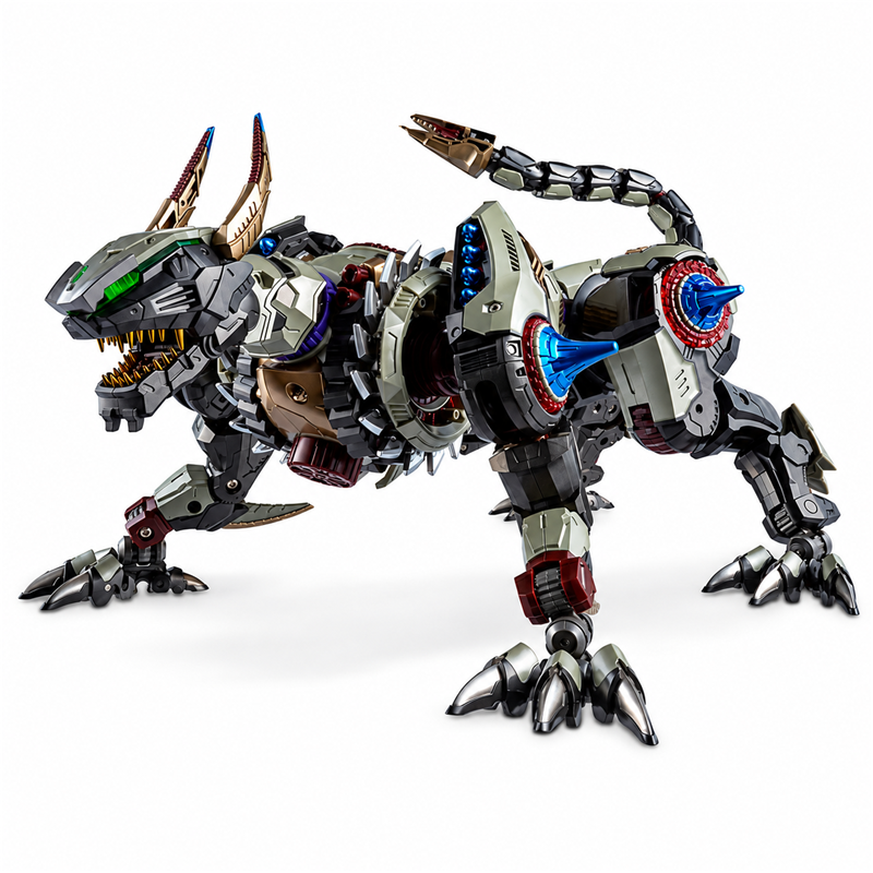 Takara Tomy - Diaclone DA-123 Warudaroars Jaguar Anode Type - Front