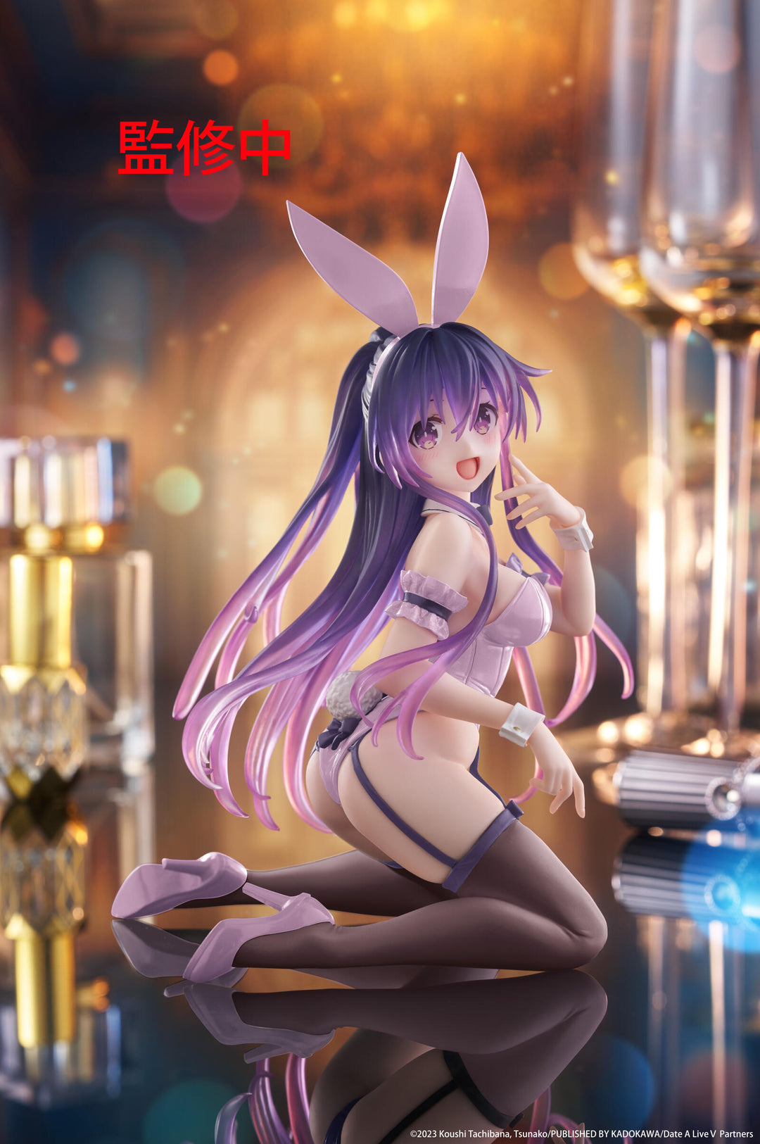 Taito - Date A Live - V Desktop Cute Figure Tohka Yatogami (Bunny Version)