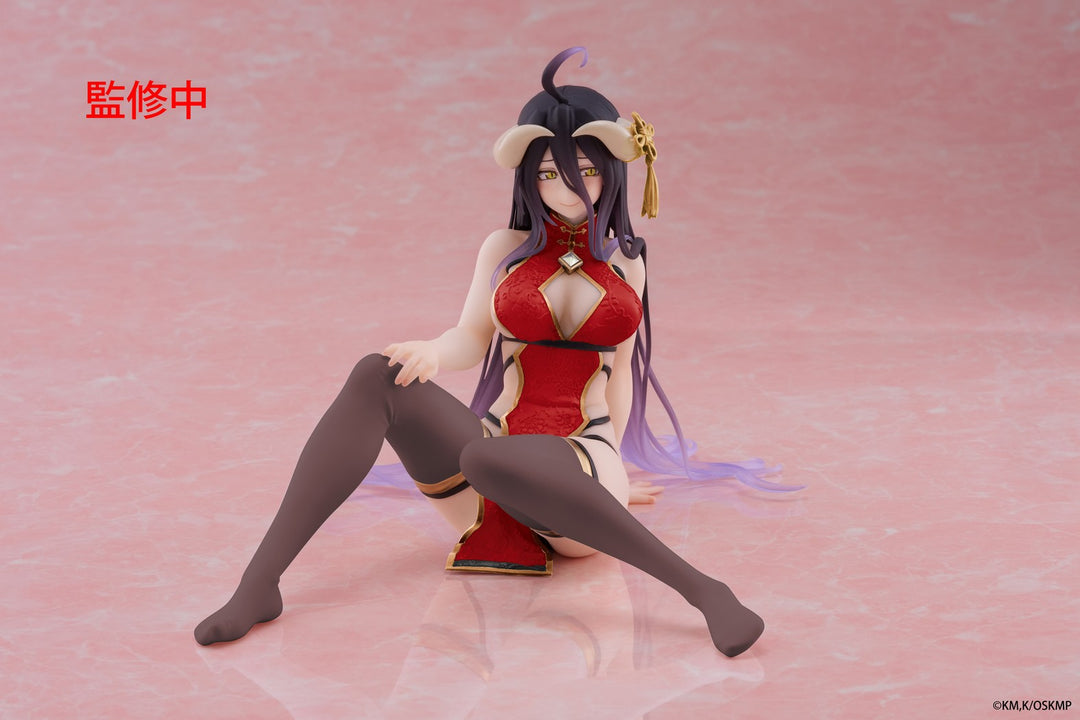 Taito - Overlord - Albedo China Dress Ver. Desktop Cute Figure