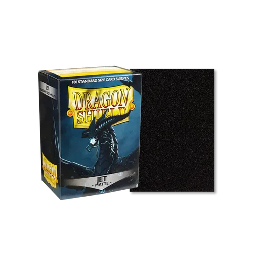 Dragon Shield: Sleeves Matte Dual Jet (100 Pack)