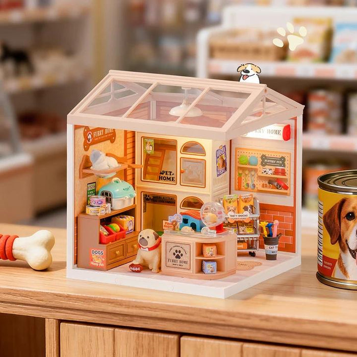 Rolife Furry Friends' Home DIY Miniature House DW027 [PRE-ORDER]
