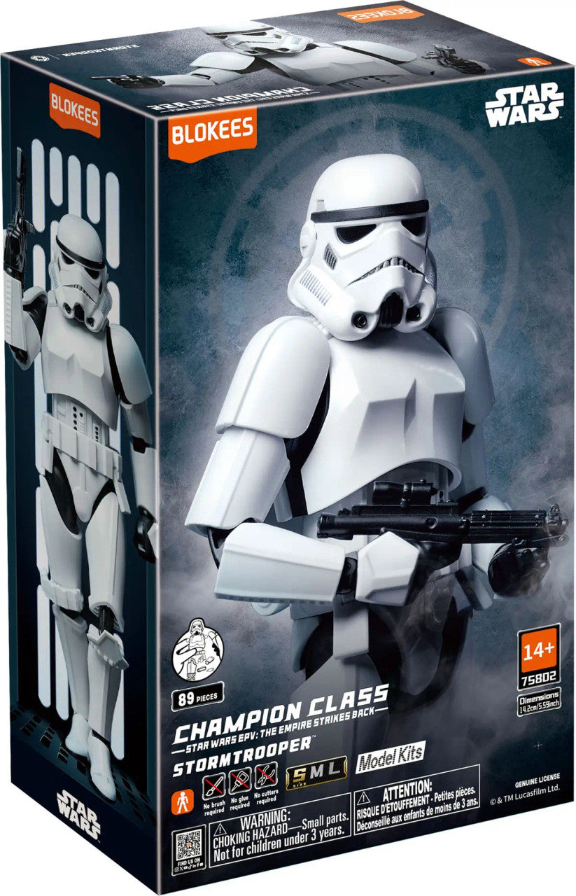 Blokees Star Wars Stormtrooper Model Kit Champion Class 01 CC02 [PRE-ORDER]