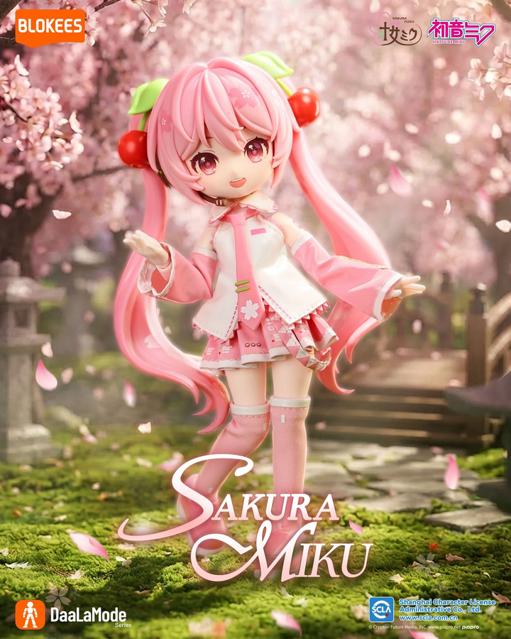 Blokees Hatsune Miku DaaLaMode Series Sakura Miku Model Kit [PRE-ORDER]