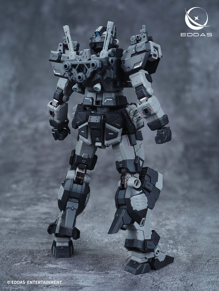 EDDAS 1/100 NGMPM02 Nomes Heavy Firepower model rear view without missile equipment