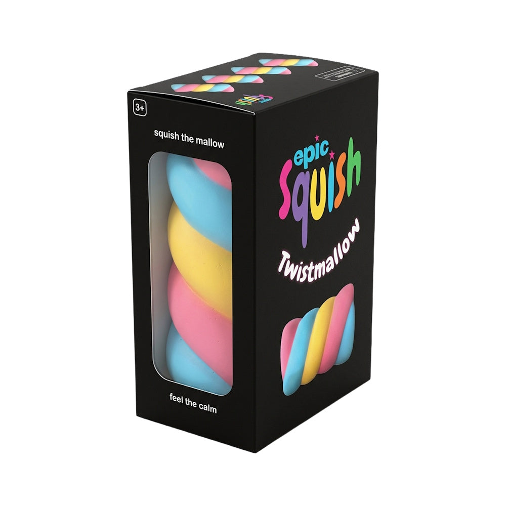 Epic Squish Twistmallow single toy retail packaging