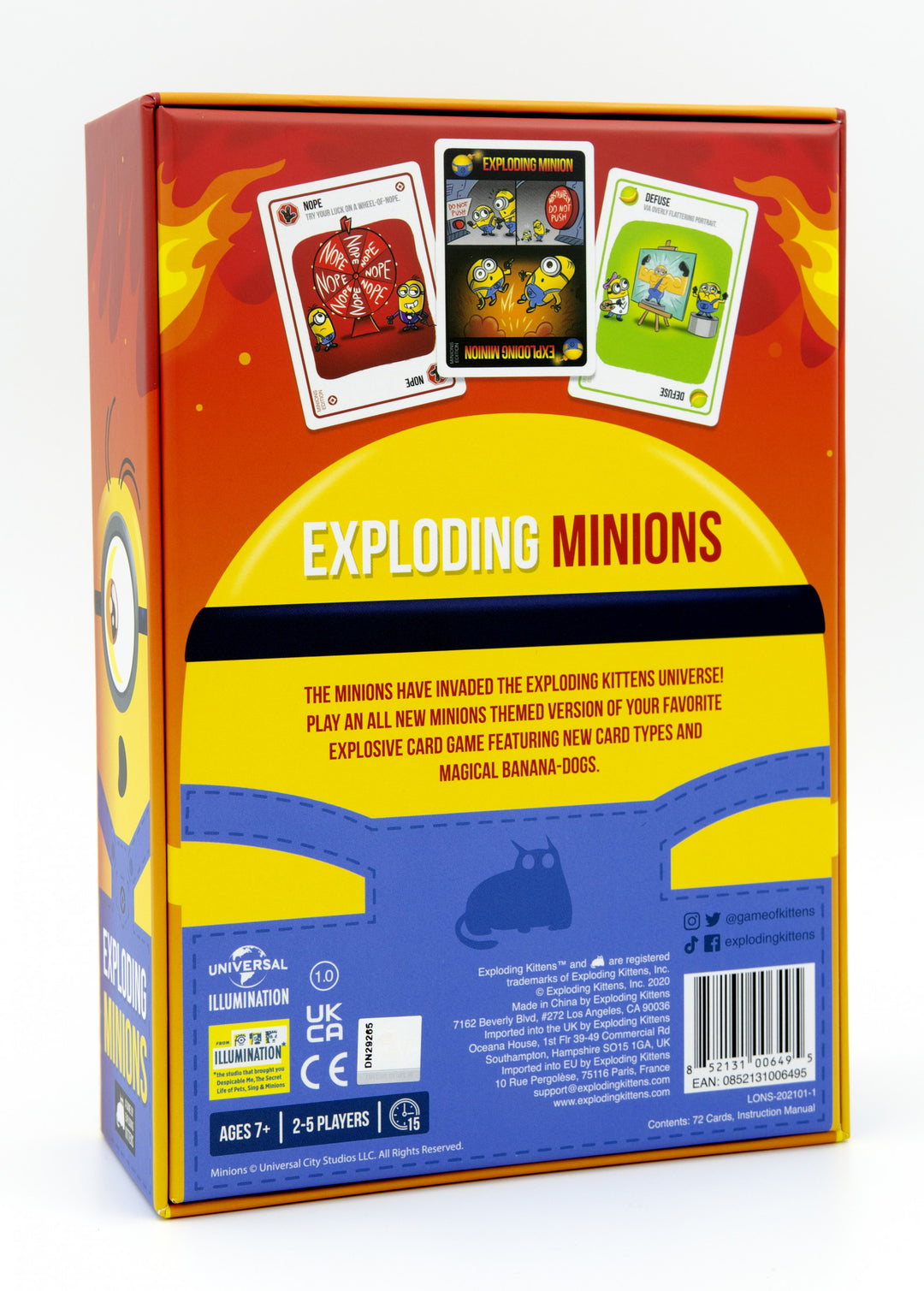 Minions Head Exploding Exploding Minions Card Game – MetaLife