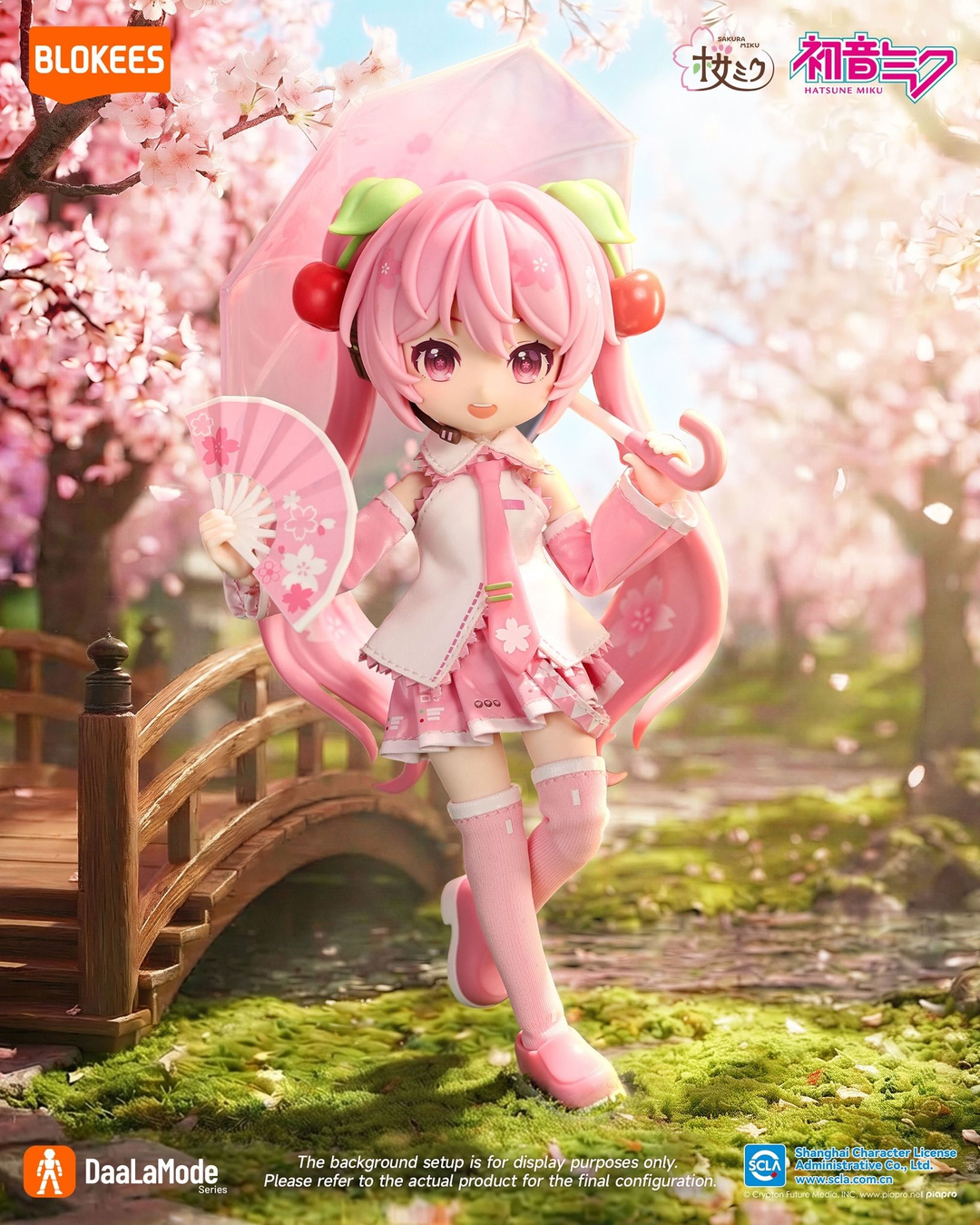 Blokees Hatsune Miku DaaLaMode Series Sakura Miku Model Kit [PRE-ORDER]