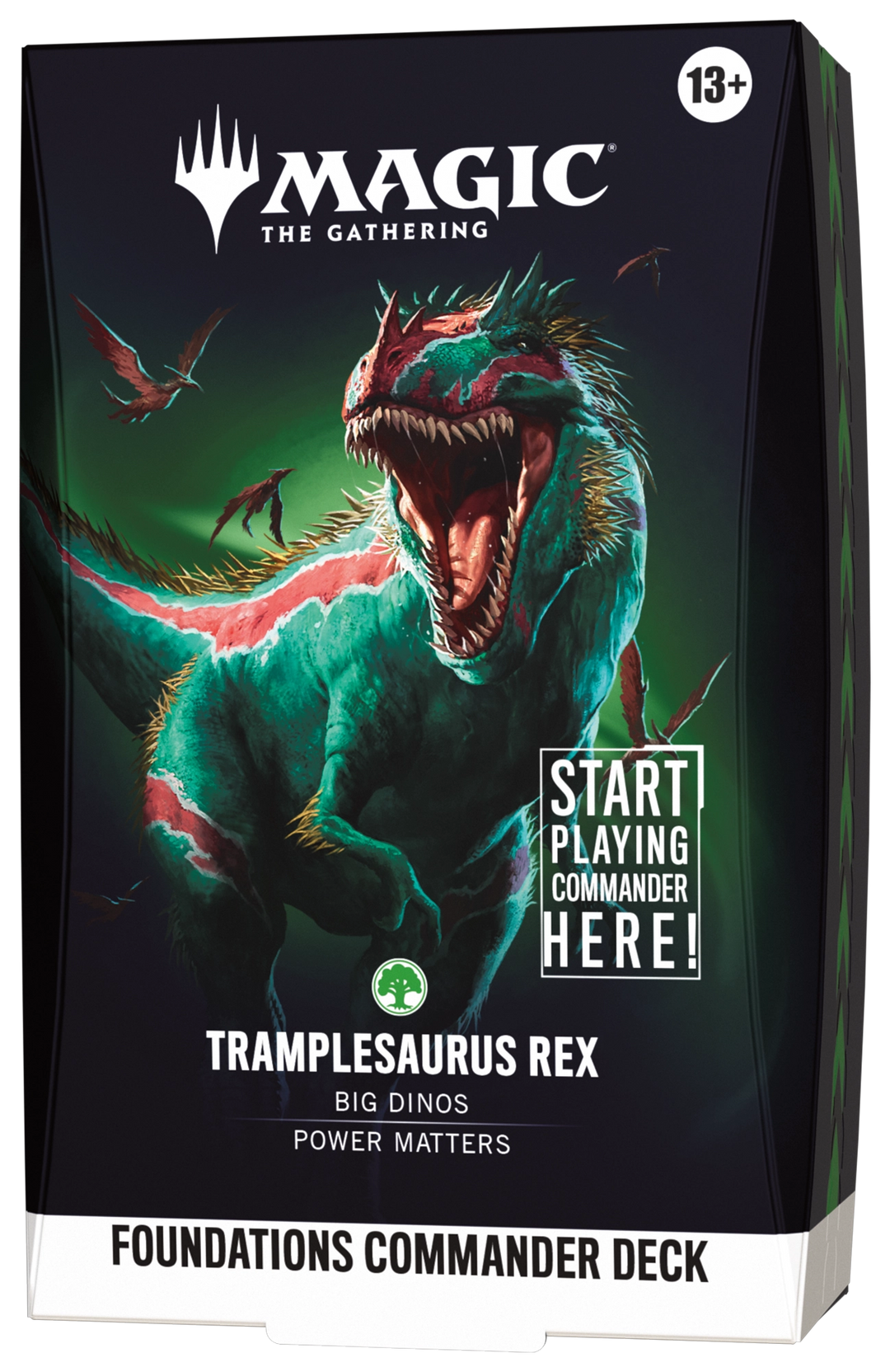 Foundations Commander Deck - Tramplesaurus Rex