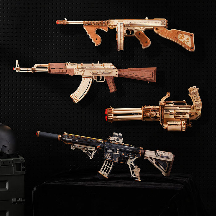 ROKR M416 Carbine 3D Wooden Puzzle LQB02