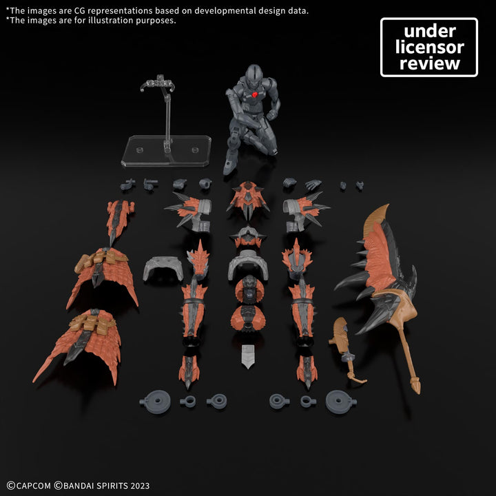 30 Minutes Fantasy - 30MF Monster Hunter Wilds Rathalos Equipment (Rathalos Series) - Product image 4