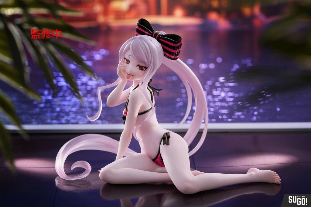Taito - Overlord - Shalltear Bloodfallen Desktop Cute Figure Swimsuit Ver. (New Edition) PVC Figure