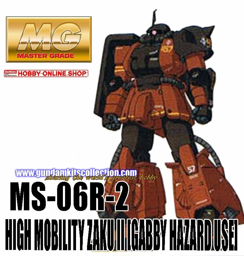GUNDAM - P-Bandai 1/100 MG MS-06R-2 High Mobility Zaku II [Gabby Hazard Colors]