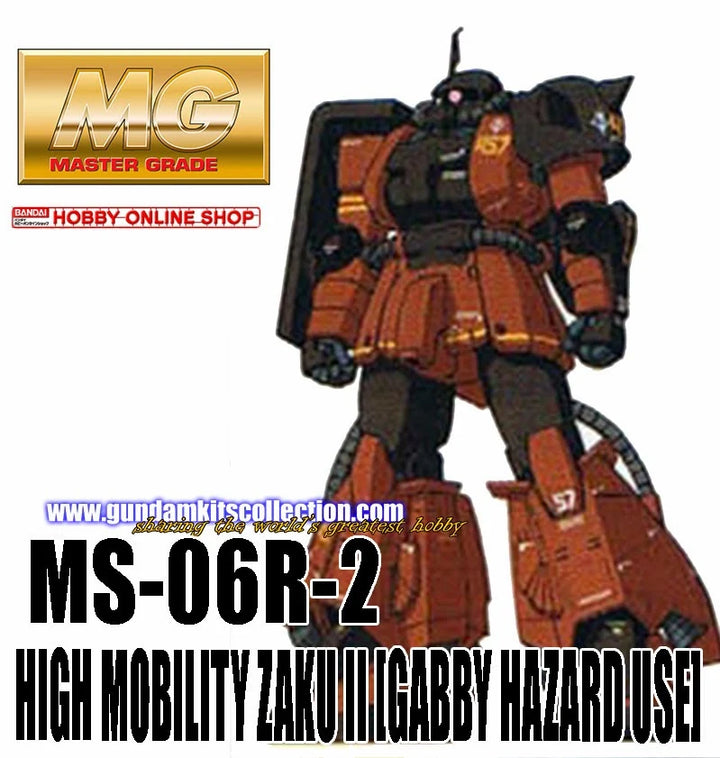 GUNDAM - P-Bandai 1/100 MG MS-06R-2 High Mobility Zaku II [Gabby Hazard Colors]