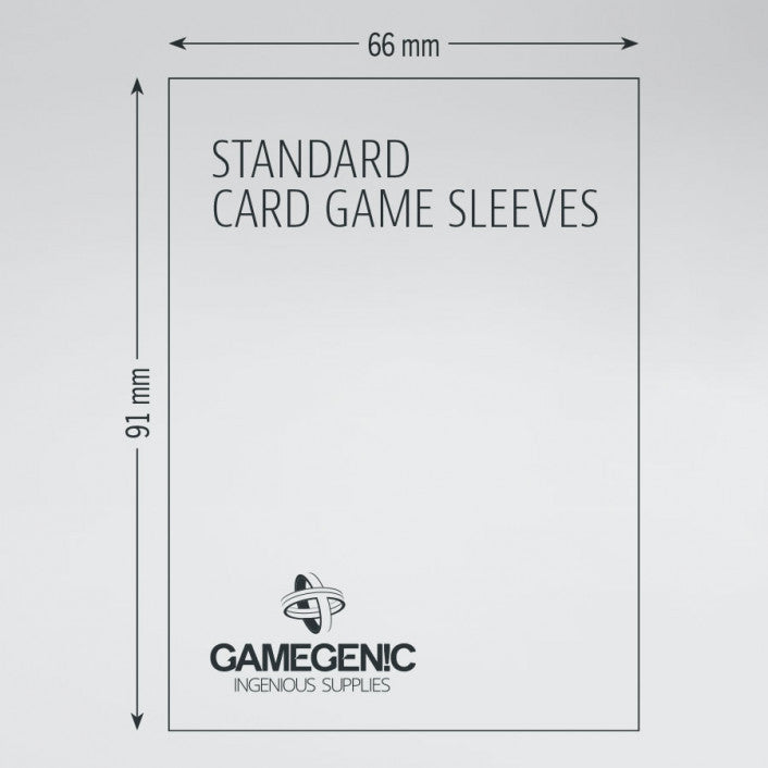 Gamegenic Prime Board Game Sleeves Value Pack 200s - 66mm x 91mm