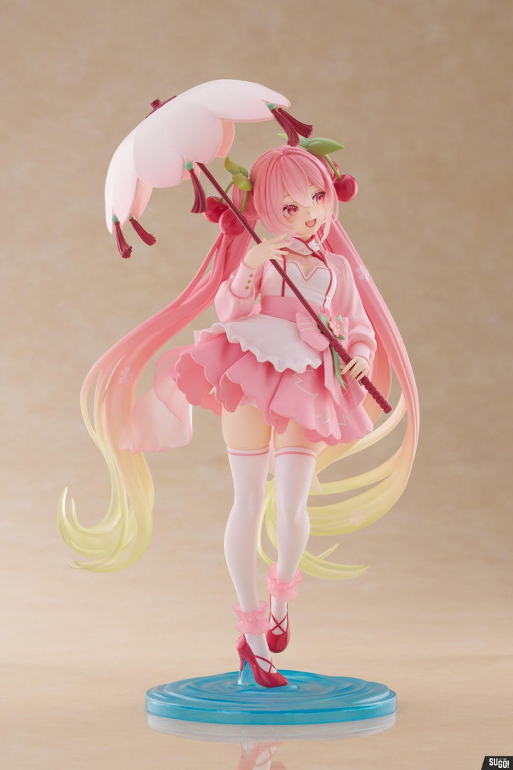 Taito - Sakura Miku AMP+ Sakura Dress Version Figurine