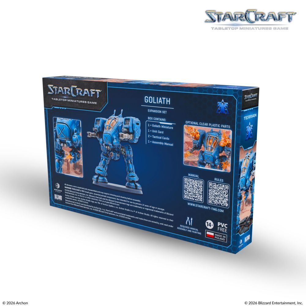 Starcraft Miniatures Games: Terran - Goliath - Expansion Set [PRE-ORDER]