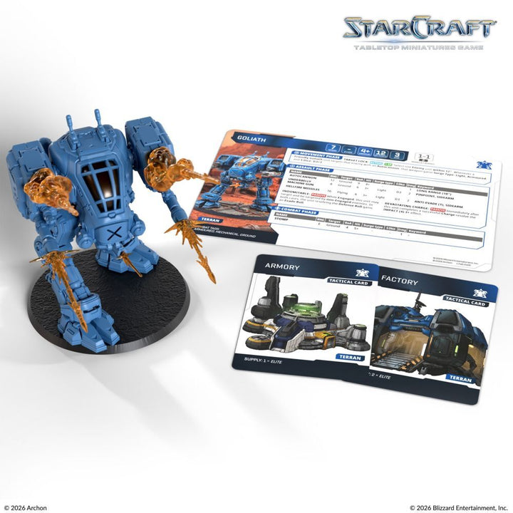 Starcraft Miniatures Games: Terran - Goliath - Expansion Set [PRE-ORDER]