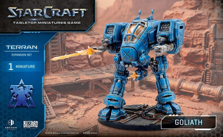 Starcraft Miniatures Games: Terran - Goliath - Expansion Set [PRE-ORDER]