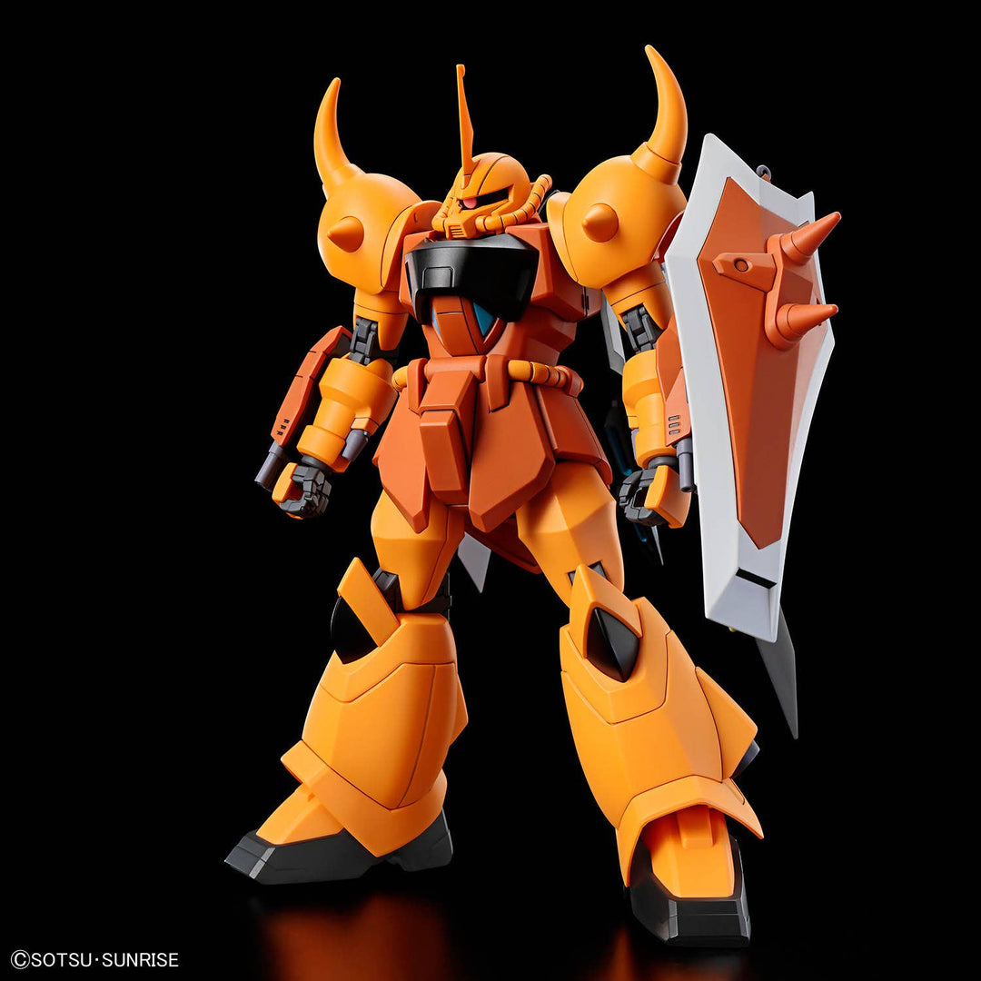 GUNDAM - 1/144 HGCE Gouf Ignited (Heine Westenfluss Custom) - Front View on Black Background