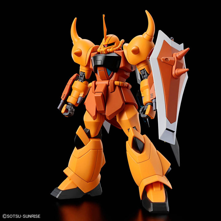 GUNDAM - 1/144 HGCE Gouf Ignited (Heine Westenfluss Custom) - Front View on Black Background
