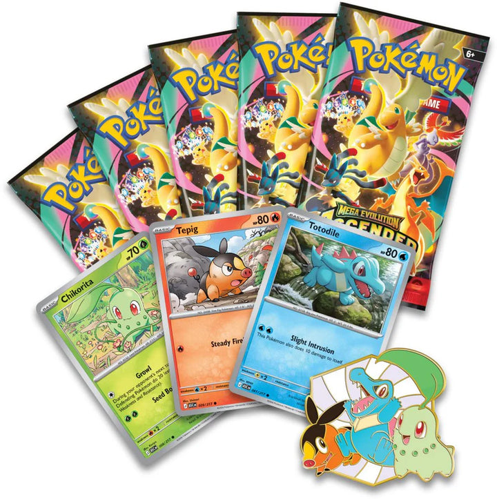 Pokemon TCG - Mega Evolution 2.5 First Partners Deluxe Pin Collection [PRE-ORDER]