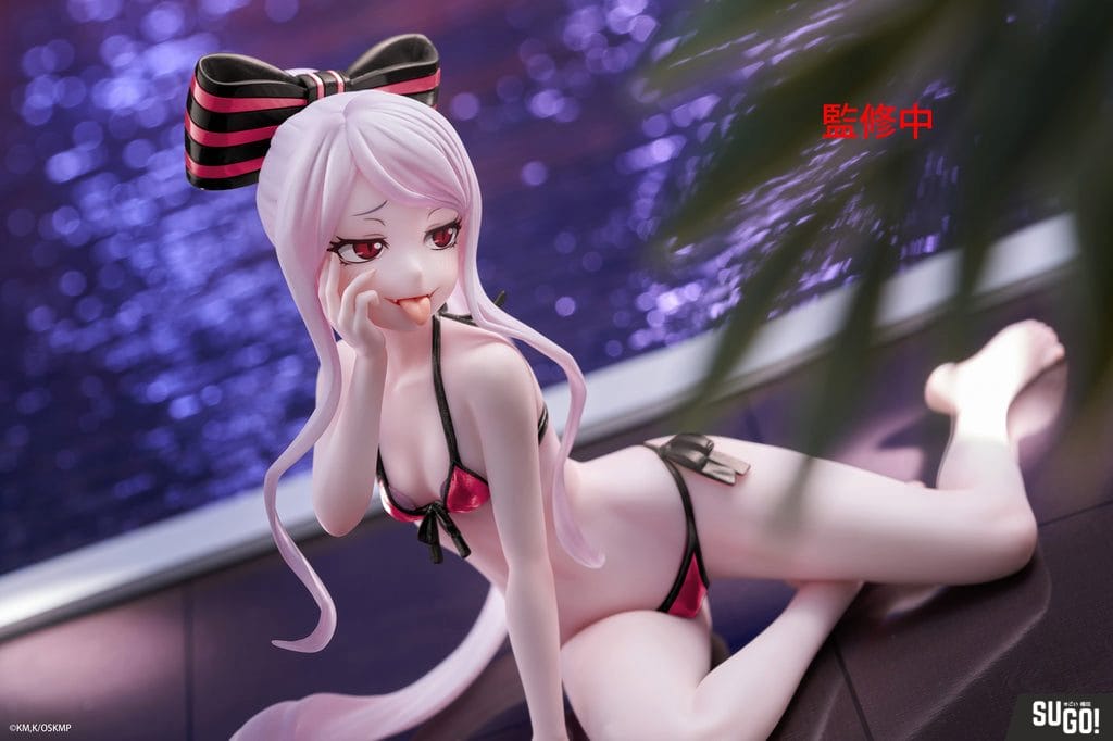 Taito - Overlord - Shalltear Bloodfallen Desktop Cute Figure Swimsuit Ver. (New Edition) PVC Figure