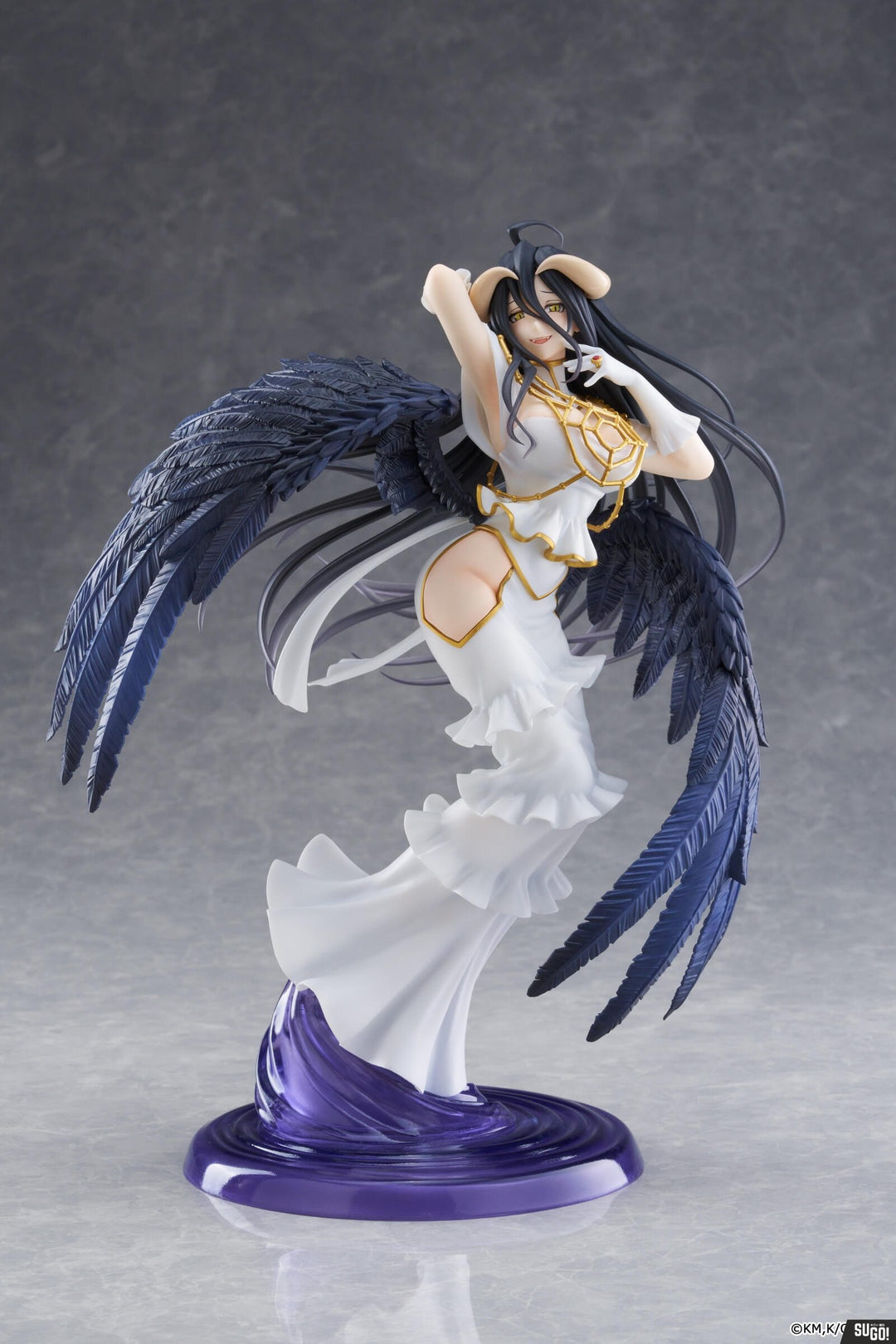 Taito - Overlord - T-most Figure Albedo (Pure White Devil Version) PVC Figure