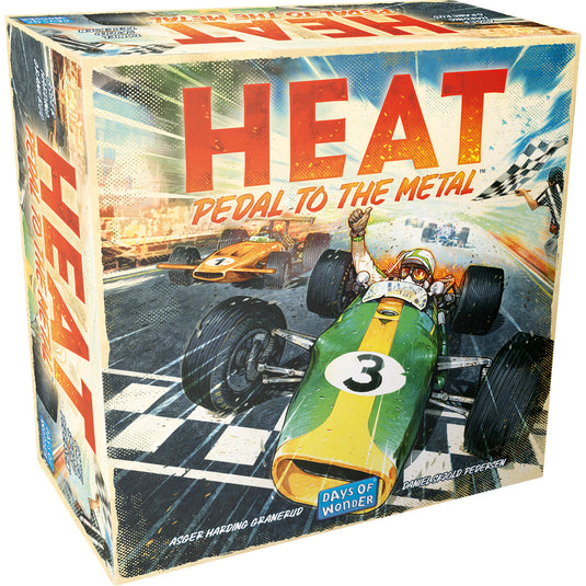 Heat: Pedal to the Metal front box