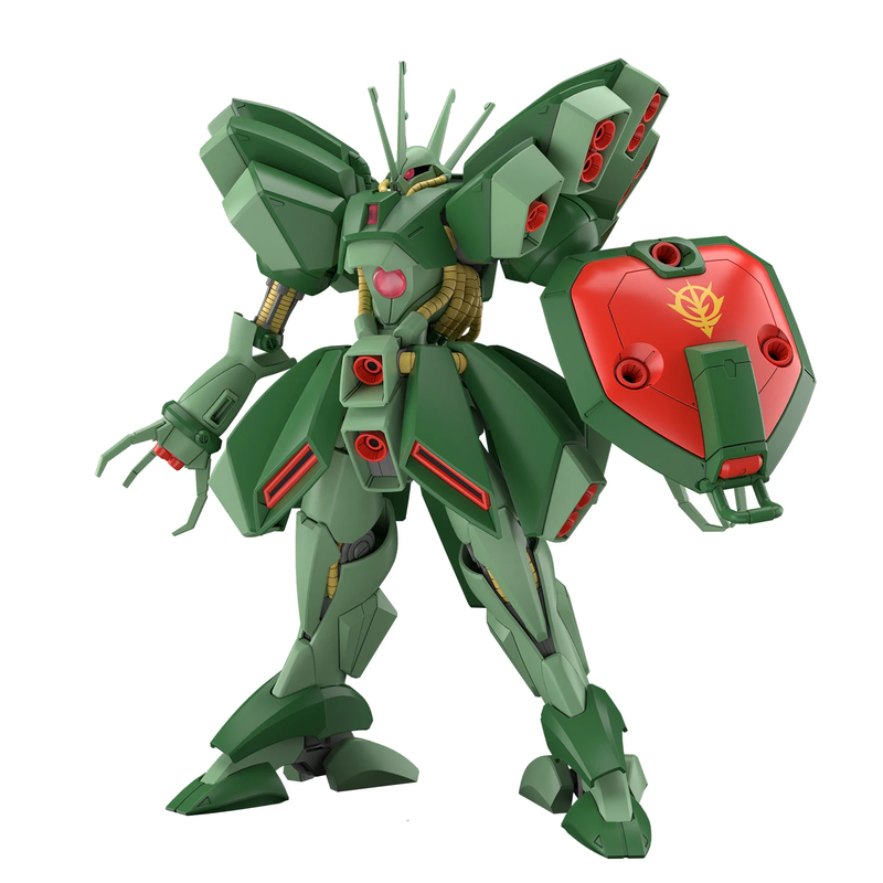 HG 1/144 Hamma-Hamma front view on pure white background