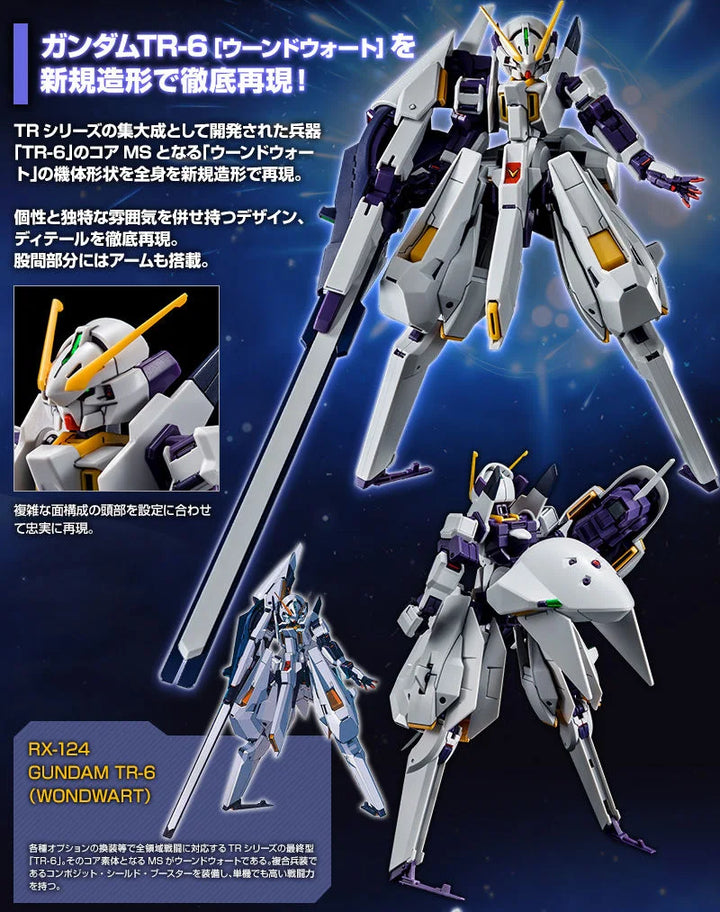 GUNDAM - P-Bandai: 1/144 HGUC RX-124 Gundam TR-6 (Woundwort)
