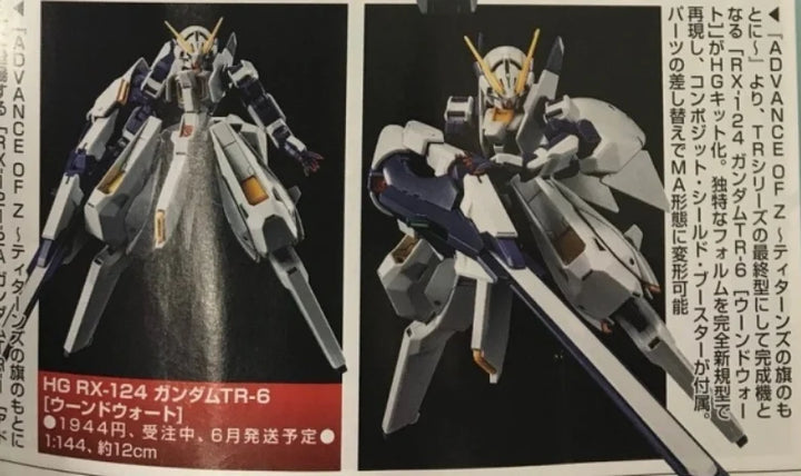 GUNDAM - P-Bandai: 1/144 HGUC RX-124 Gundam TR-6 (Woundwort)
