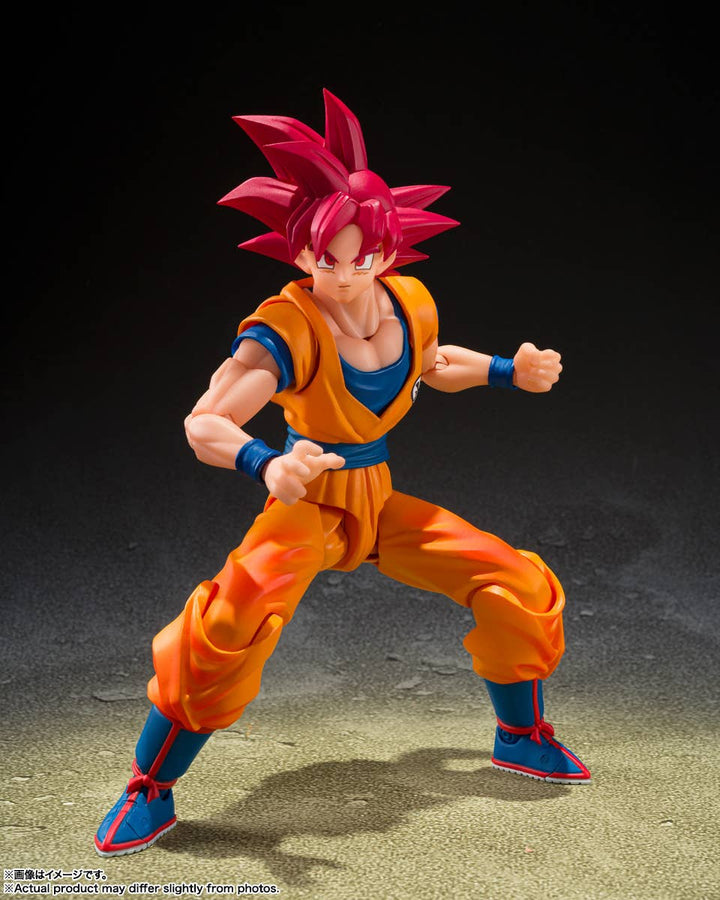 Dragon Ball - S.H.Figuarts Super Saiyan God Son Goku - God Aura — product gallery image 2