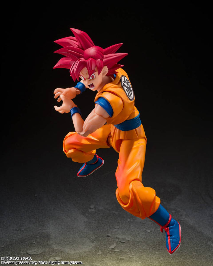 Dragon Ball - S.H.Figuarts Super Saiyan God Son Goku - God Aura — product gallery image 3
