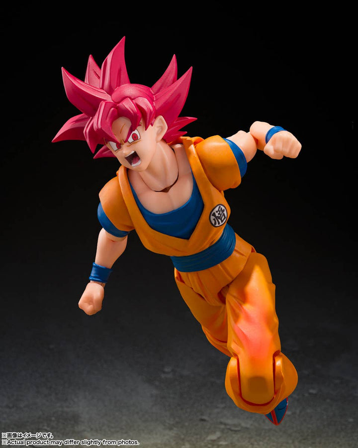 Dragon Ball - S.H.Figuarts Super Saiyan God Son Goku - God Aura — product gallery image 6