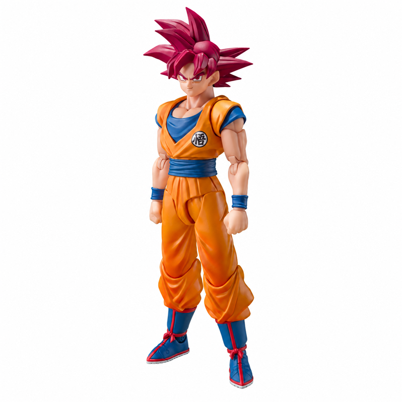 Dragon Ball - S.H.Figuarts Super Saiyan God Son Goku - God Aura — complete product