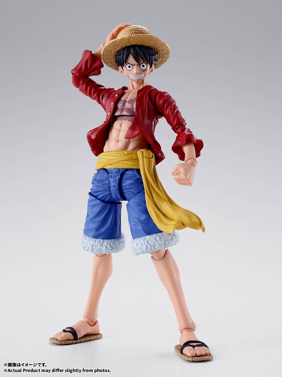 One Piece - S.H.Figuarts Monkey D. Luffy - New World — product gallery image 1