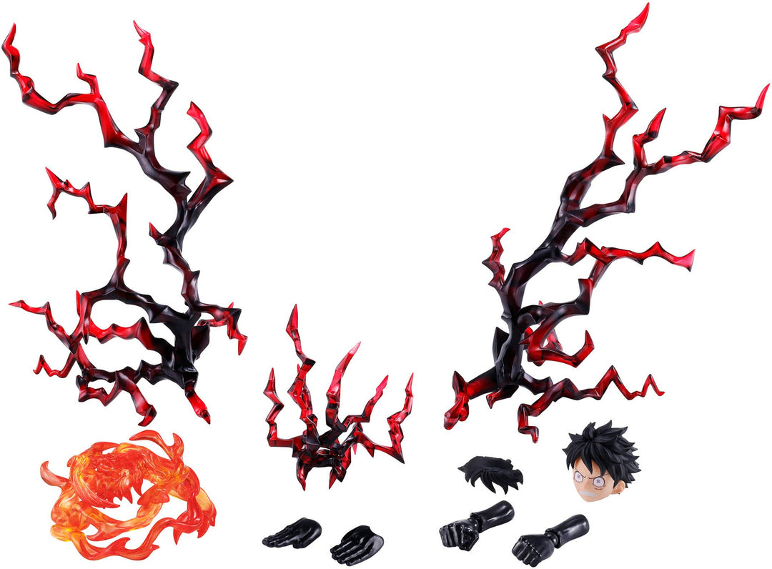 One Piece - S.H.Figuarts Monkey D. Luffy - New World Optional Parts Set — complete product