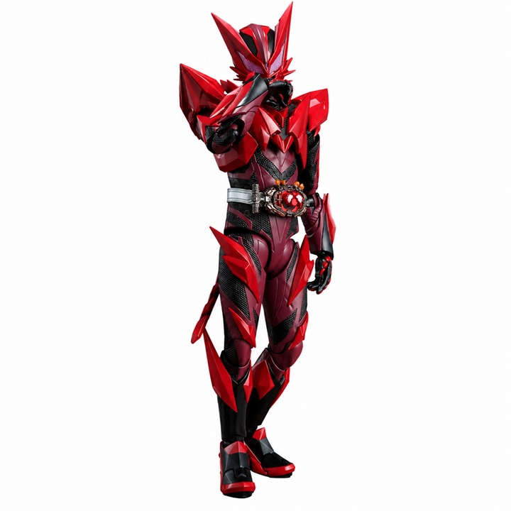 S.H.Figuarts Kamen Rider Maoh, complete figure on white background
