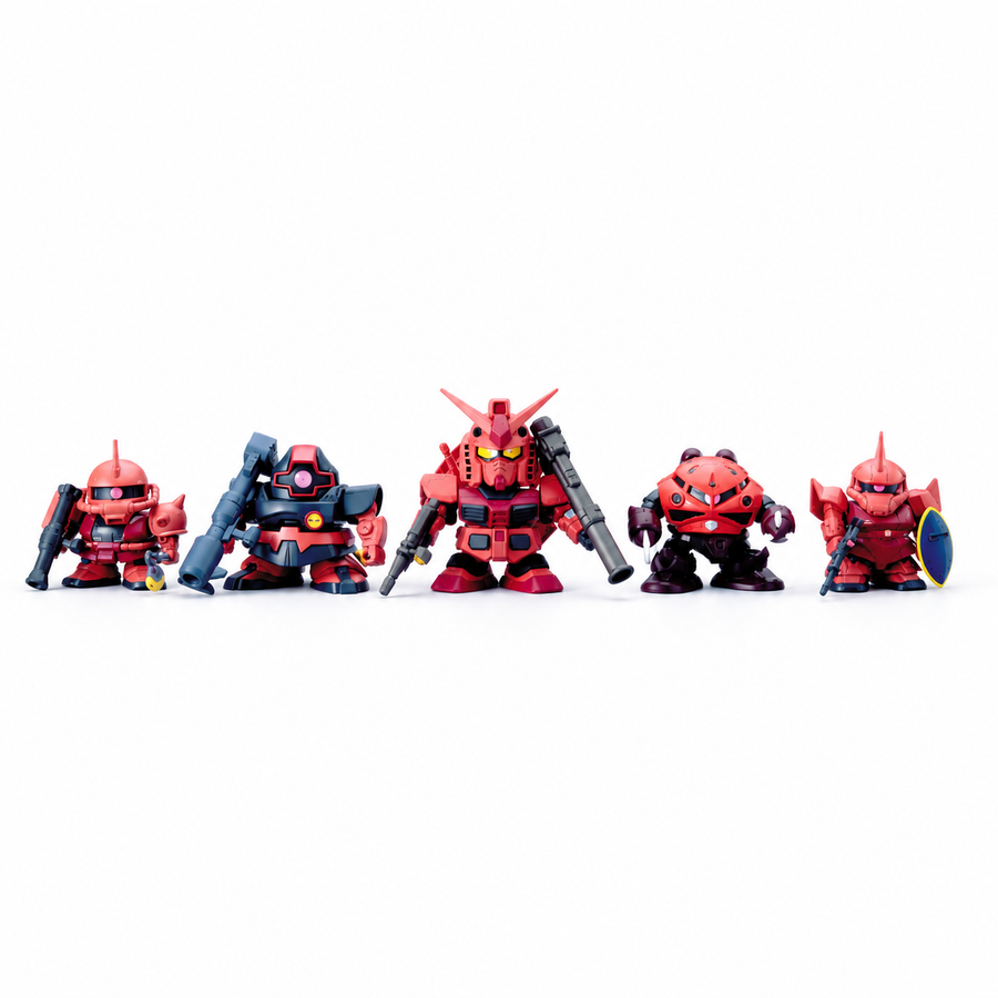 GUNDAM - SD G Generation Char's Customize MS Collection - front product view