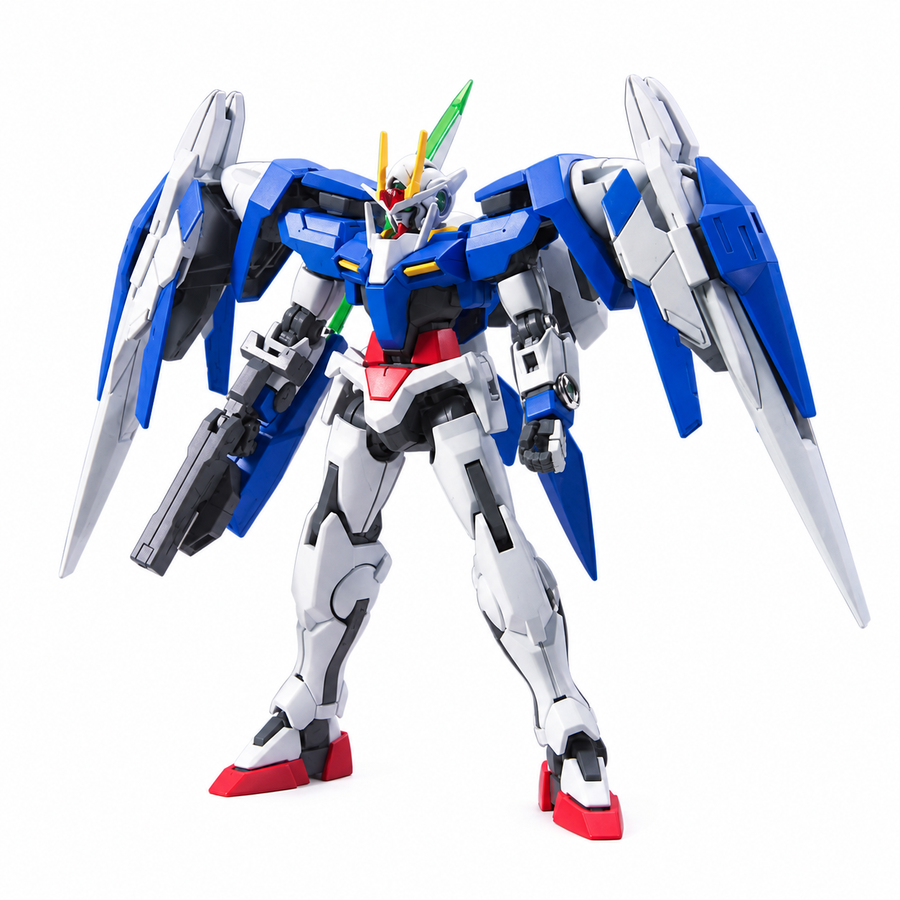 GUNDAM - 1/144 HG 00 Raiser + GN Sword III - Front Product View