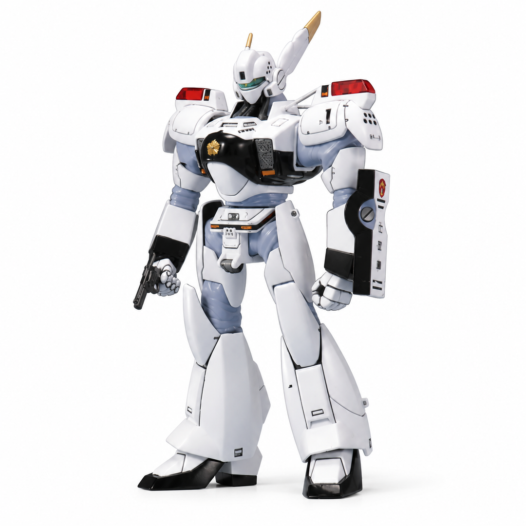 Bandai Patlabor 1/60 Ingram model kit assembled with revolver and shield