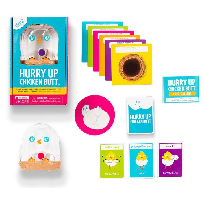 Hurry Up Chicken Butt Party Game