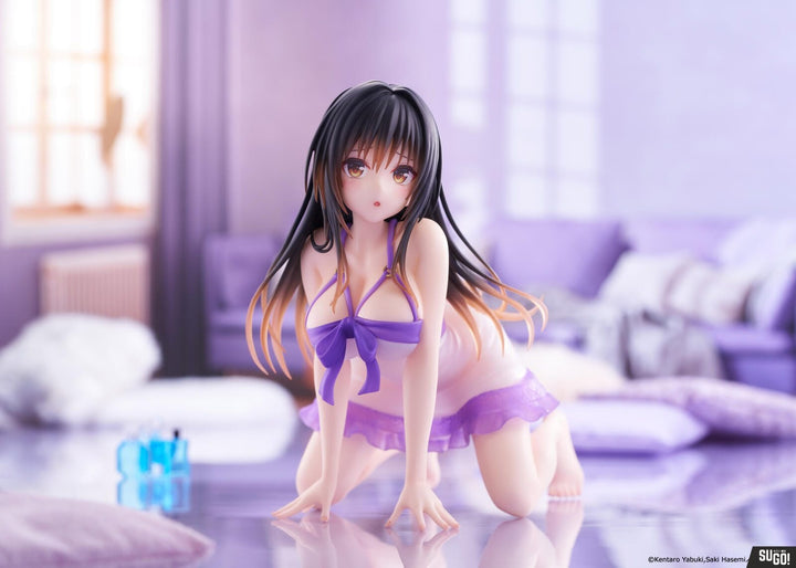 Taito - To Love - Ru Darkness Desktop Cute Figure Yui Kotegawa Room Wear Version Figurine
