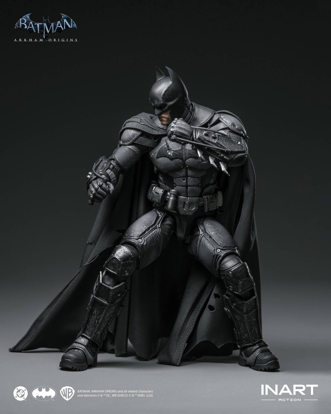 Inart - Batman (Batman: Arkham Origins) Battle Damage Ver. Action Figure [PRE-ORDER]